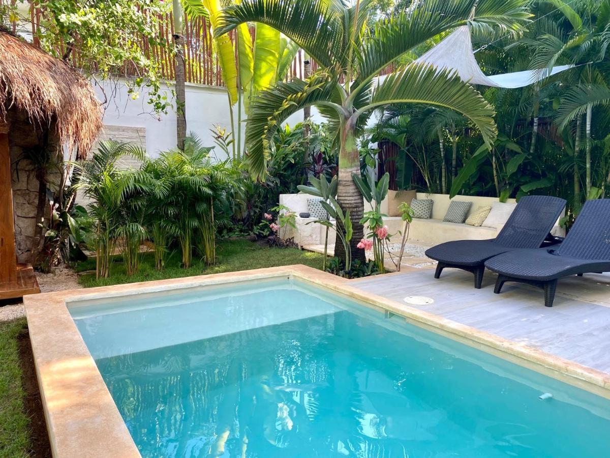 Luxury Private Villas , Private Pool, Private Garden, Jacuzzi, 24Hours Security トゥルム エクステリア 写真
