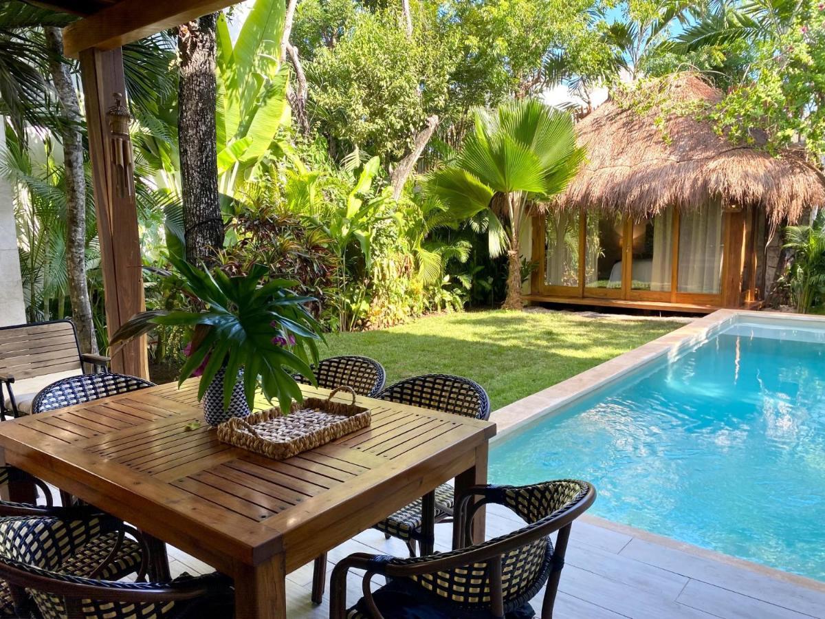 Luxury Private Villas , Private Pool, Private Garden, Jacuzzi, 24Hours Security トゥルム エクステリア 写真